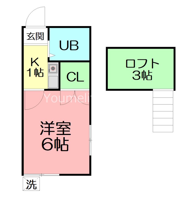 メゾン東海大学前駅第５ 103号室 間取り