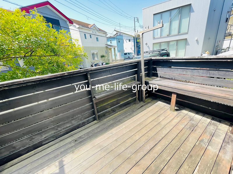 貸家　平塚市　土屋 ベランダ