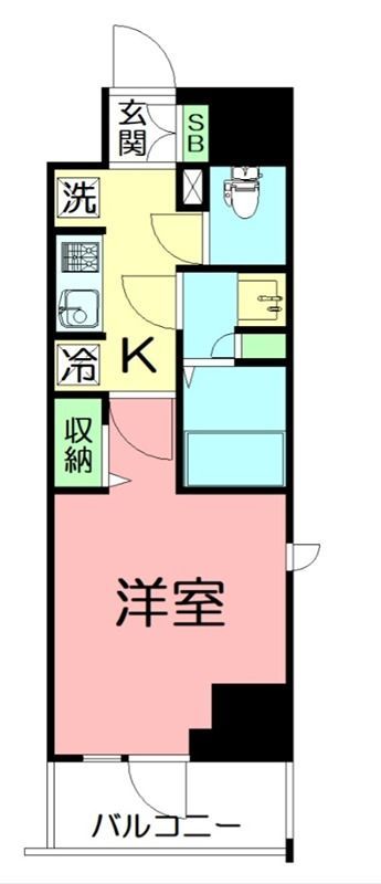 小田急伊勢原駅前マンション 1101号室 間取り