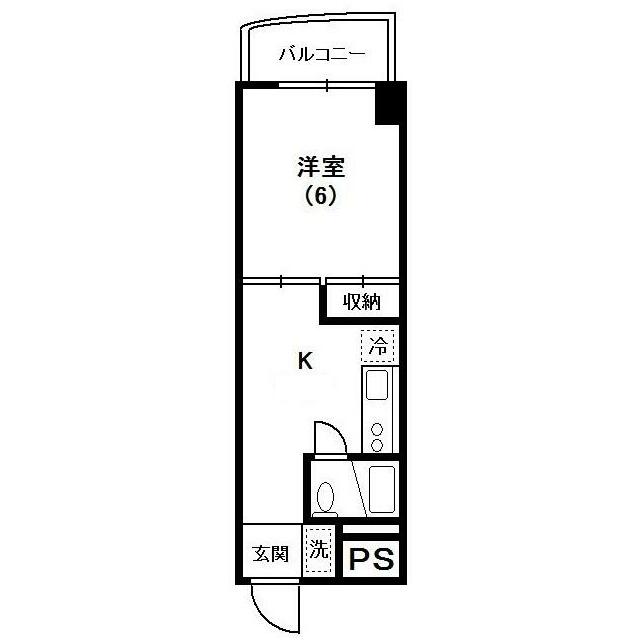 中町武井ビル 702号室 間取り