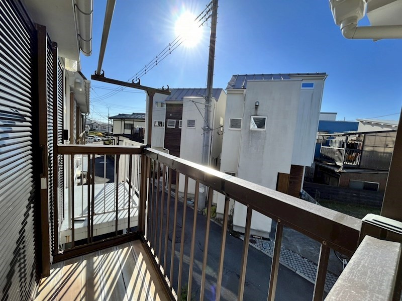 湘南ハイツ ベランダ