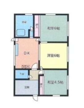 金子貸家 間取り