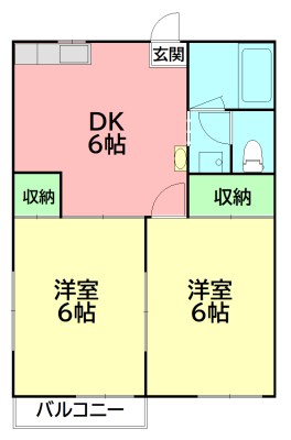 エスポワール緑ヶ丘 間取り