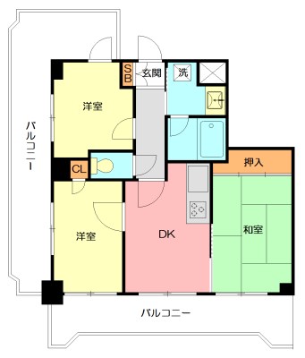ライオンズプラザ海老名 間取り