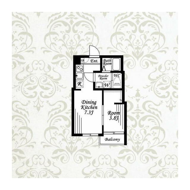 フローレンスベリー愛甲石田 303号室 間取り