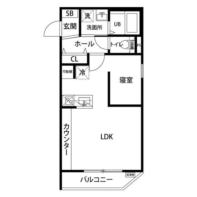 Ｄｏｕｚｅ　Ｋａｍａｋｕｒａ 201号室 間取り