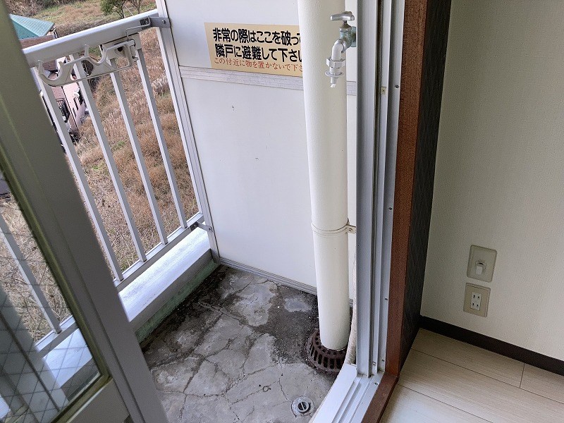 メゾン・ド・ブラン東海大学前 ベランダ