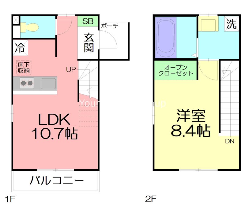 フォルストヴィラ鵠沼 間取り図