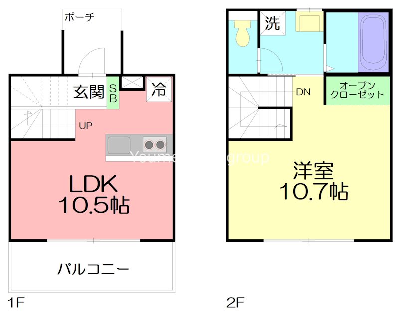 フォルストヴィラ鵠沼 間取り図