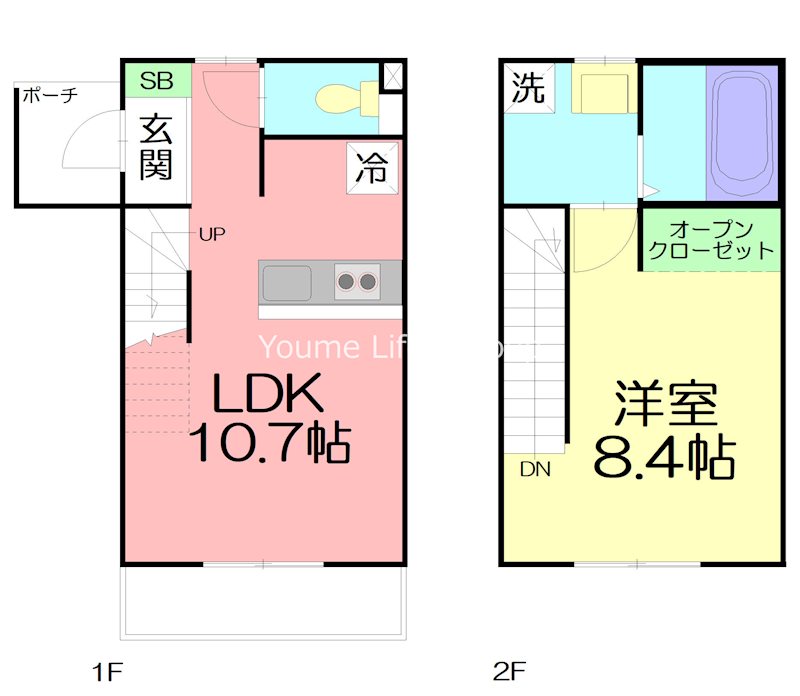 フォルストヴィラ鵠沼 間取り図