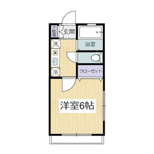 グレース青葉Ⅱ 105号室 間取り