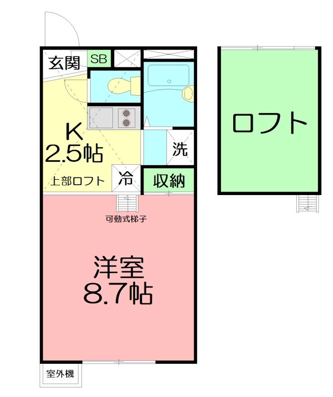 ブリランテ 104号室 間取り