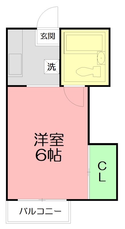 湘南スカイハイム 203号室 間取り
