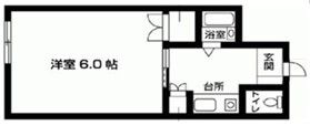 クロノス南矢名2番館 406号室 間取り