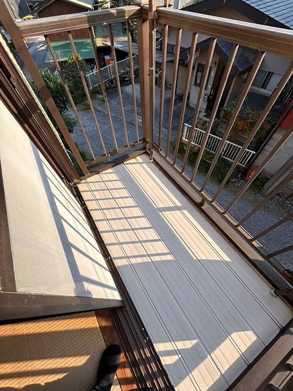 田中貸家 ベランダ