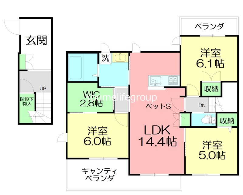 ＭＡＩＳＯＮ　湘南 201号室 間取り