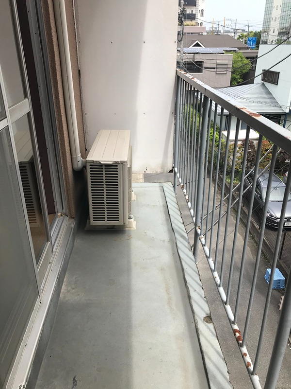正栄荘 ベランダ