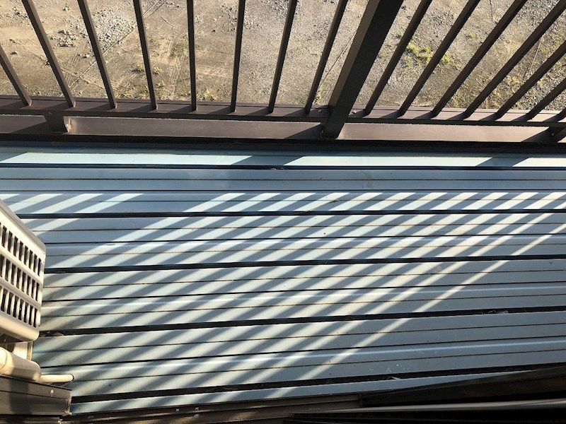 城所ハイツ ベランダ