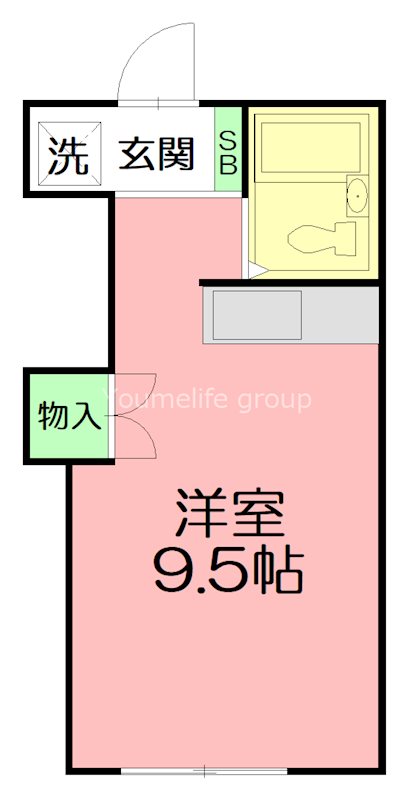 中津川ハイムⅢ 203号室 間取り