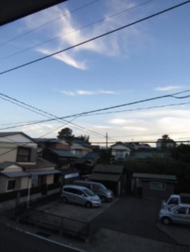 中津川荘 ベランダ