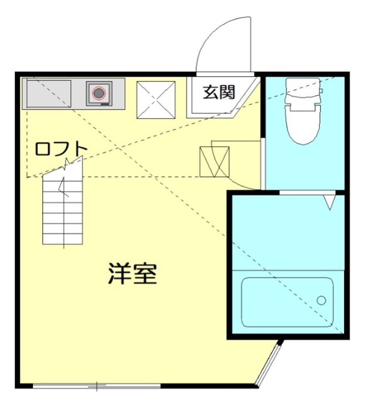 ソラーレ東逗子 102号室 間取り