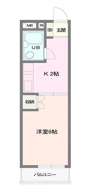 ストンリバー・マンション 207号室 間取り