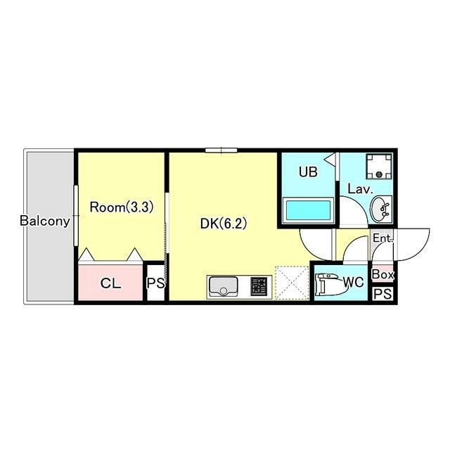 ジーメゾン伊勢原東大竹 0303号室 間取り