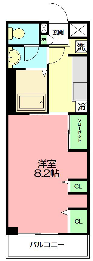 リブリ・櫻 303号室 間取り