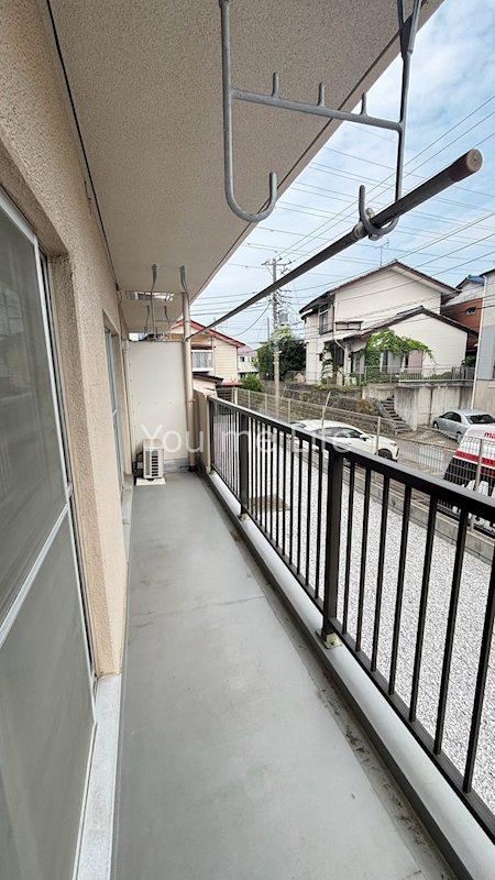 第三河原ハイツ ベランダ