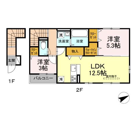 サーフサイドⅢ 間取り図