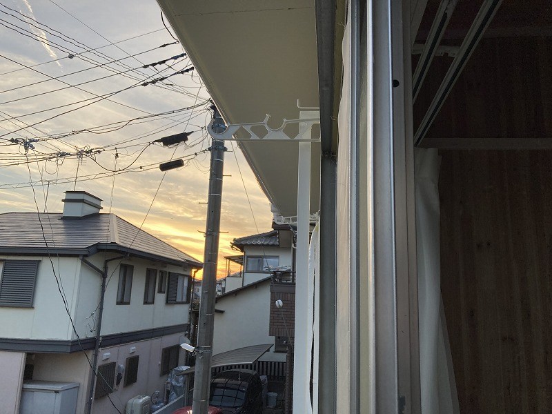 ルミエールB棟 ベランダ