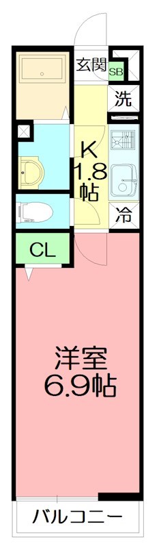 リブリ・大船Ⅲ 303号室 間取り