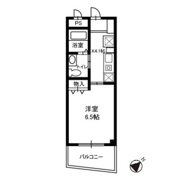 セ　カルム鎌倉 301号室 間取り