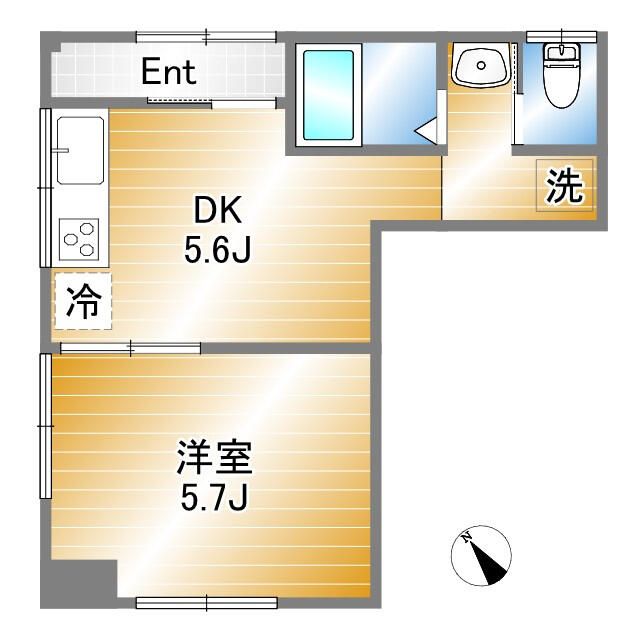 クリスタルハイツ 間取り