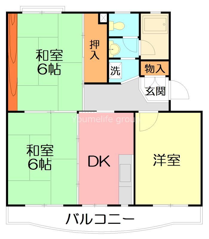 メゾン星崎 303号室 間取り