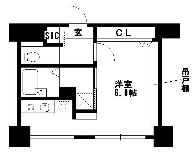 ラフィントール湘南 108号室 間取り