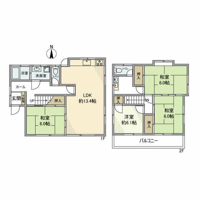 小山台戸建 間取り