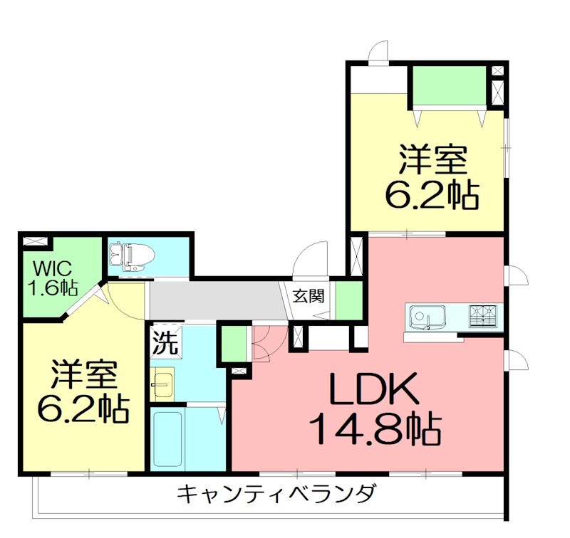 アントラS 間取り