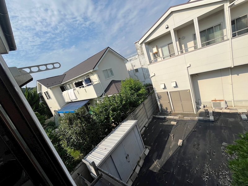 中丸アパート ベランダ