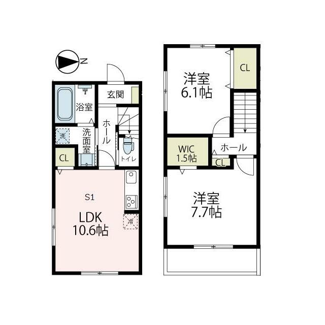 ソラーナ あらたま 101号室 間取り