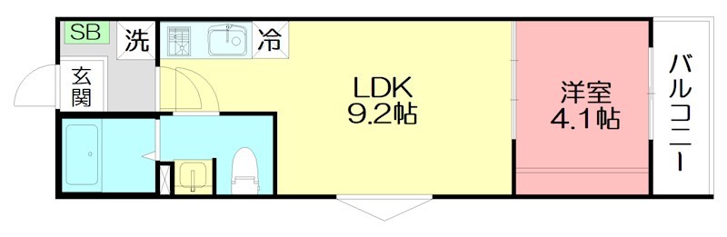 Varia白浜町 203号室 間取り