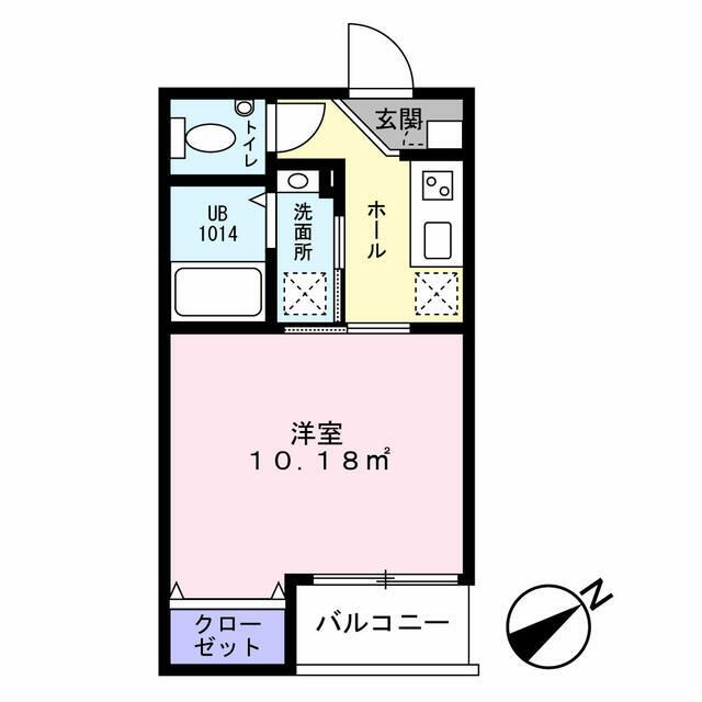 Maison de Shonan 204号室 間取り