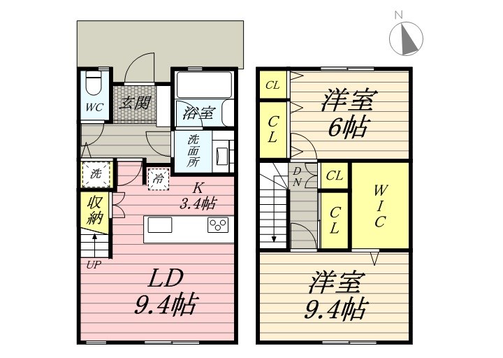 ＳＥＴＴＬＥ　ＴＭ３　～セテル鶴巻南３～ B号室 間取り