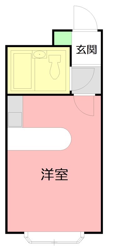 ベルピア・相模大塚第３ 201号室 間取り