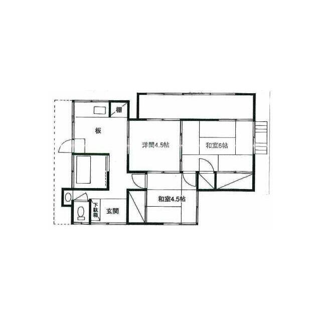 岩堀西邸 間取り