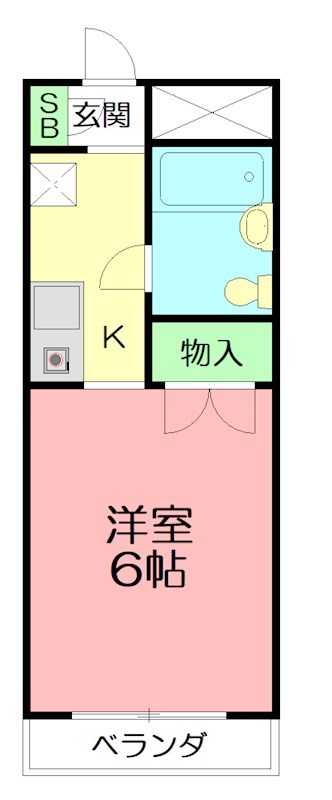 秦野パークアベニュー　Ｃ棟 303号室 間取り