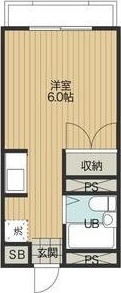 秦野パークアベニュー　A棟 102号室 間取り