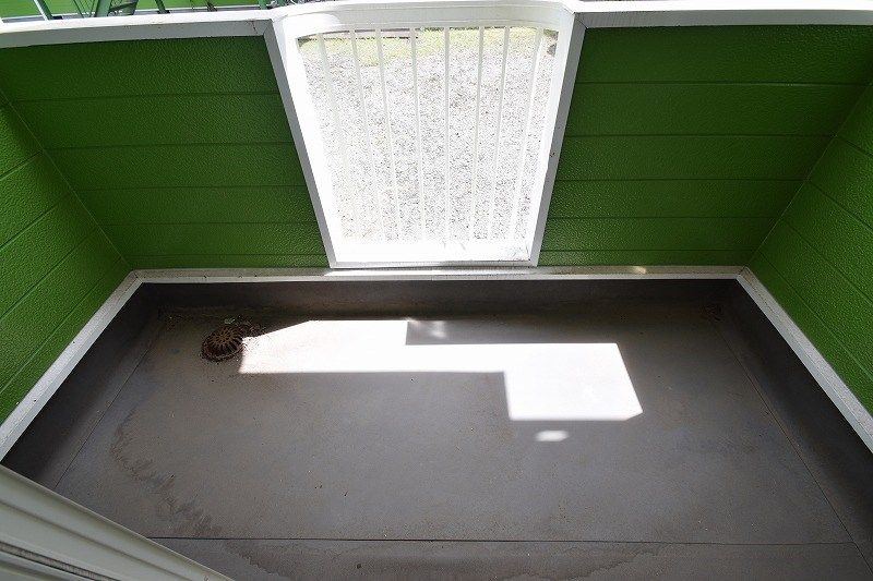 ハイム・フローラB ベランダ