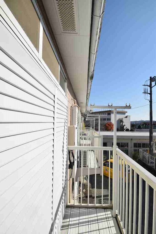 クリーンヒルス ベランダ