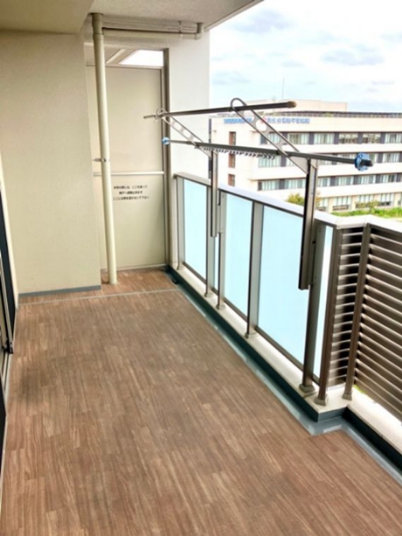 パークホームズＬａＬａ湘南平塚 ベランダ